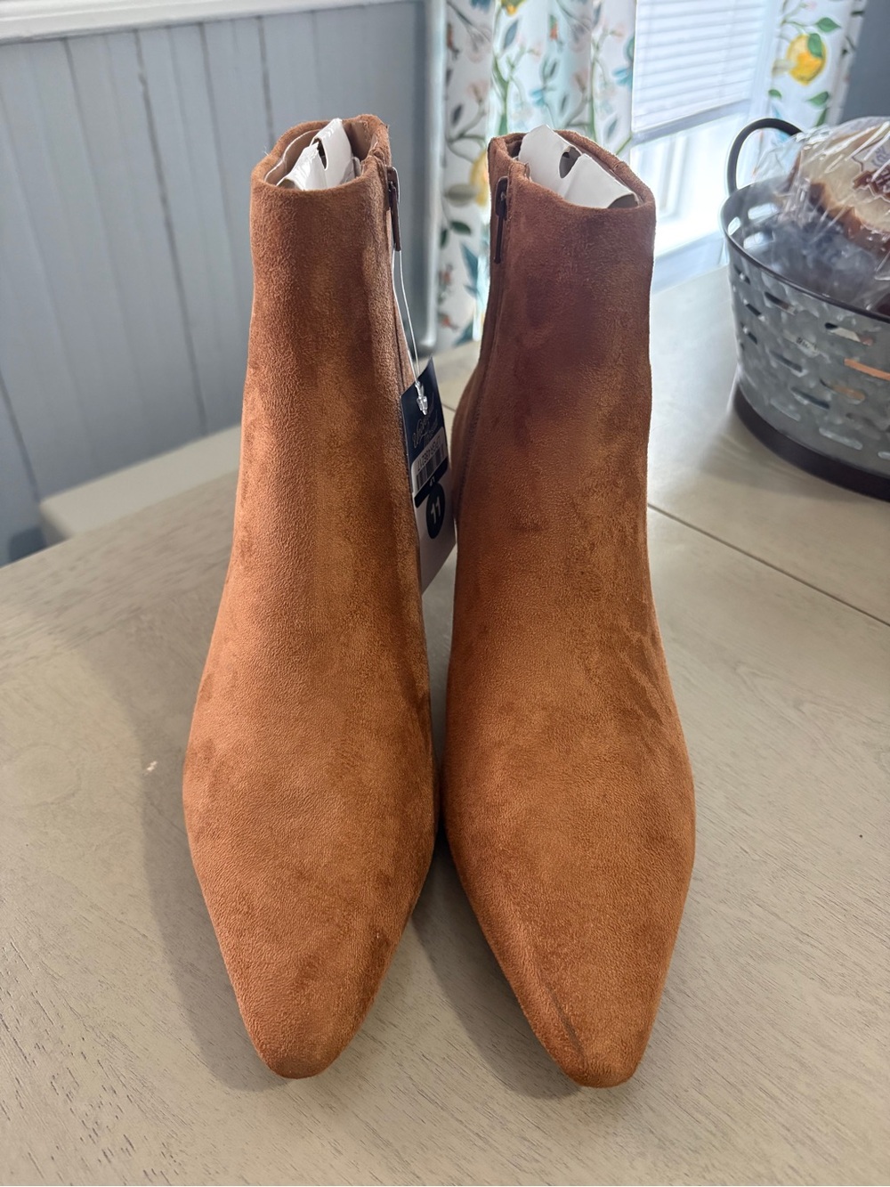 Universal Thread Suede Booties - Picture 2 of 4
